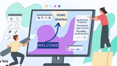 Illustration depicting the overall structure and functionality of SDMC WebNet. Key components, login process, and benefits are highlighted in this infographic.