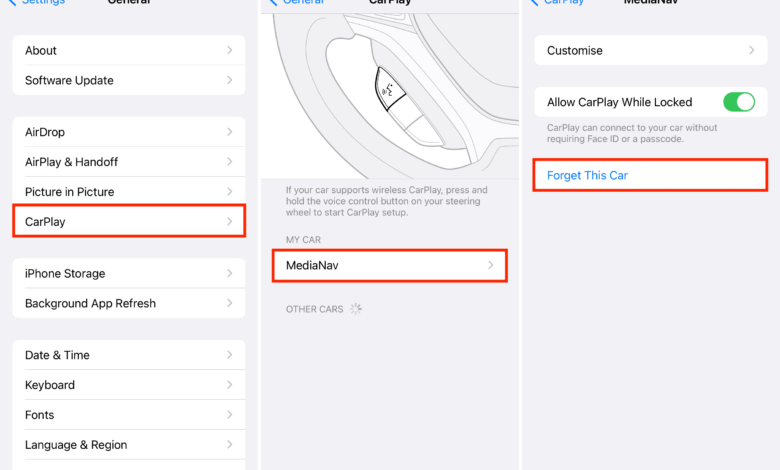 How to Turn off Carplay