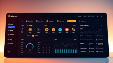 Ledger Live crypto management app